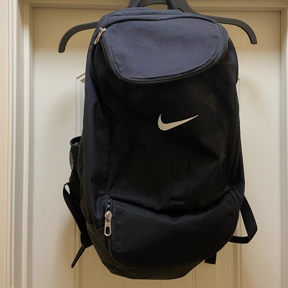 Nike Bags Nike Club Team Swoosh Backpack Black Poshmark